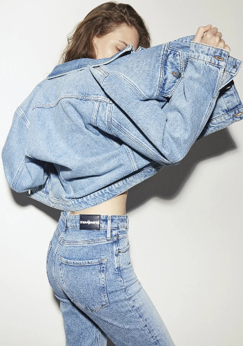 Resim Mavi Ruby Lt Kadın Jean Ceket M1110505-87809