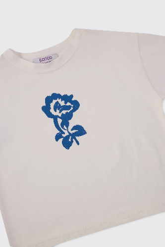 Resim Panço Kız Bebek T-shirt