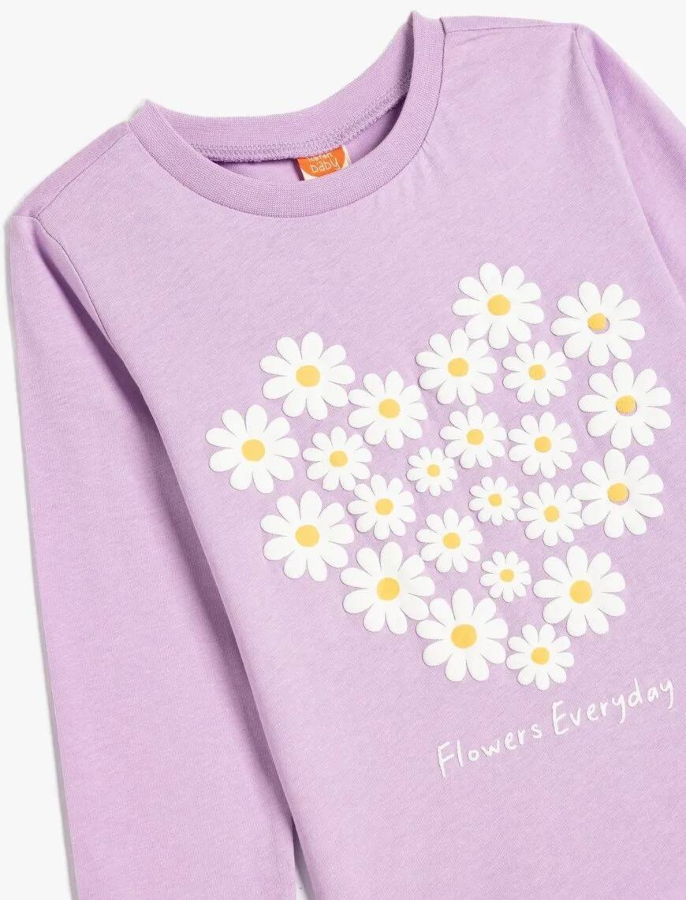 Resim Koton Kız Bebek Sweat 5SMG10089AK