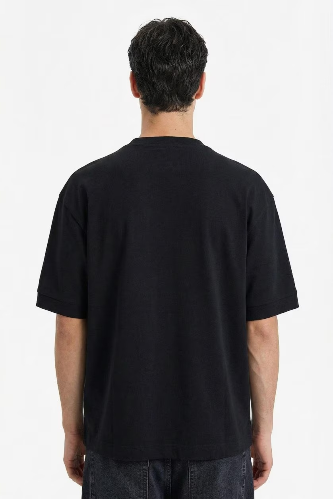 Resim Defacto Erkek T-shirt F8148AX/BK81