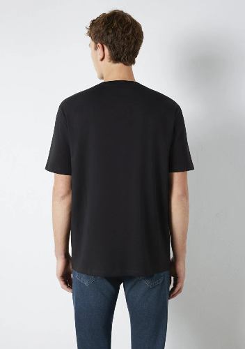 Resim Mavi Erkek T-shirt M0613199-900