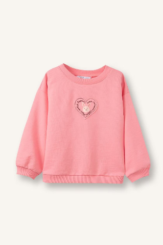 Resim Defacto Kız Bebek Sweat G7501A5/PN657