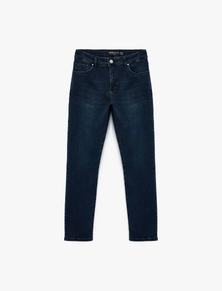 Resim Koton Erkek Jean Pantolon 6Wam40002Nd