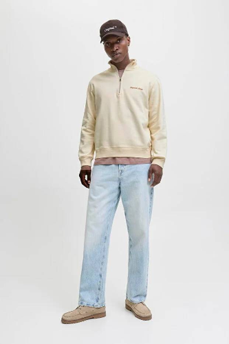 Resim Jack & Jones Jornorrebro Emb Sweat High Neck Sn Erkek Sweat 12282899