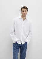 Resim Mavi Erkek Uzun Kol Gömlek M0211518-620