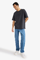 Resim Defacto Erkek T-shirt F9681AX/AR221