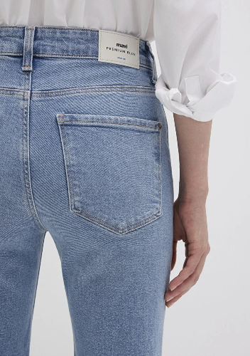 Resim Mavi Vıola Kadın Jean Pantolon M101048-91000