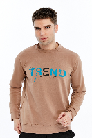 Resim Paul&More Erkek Sweat Trend Baskı 0 Yaka 2 İp