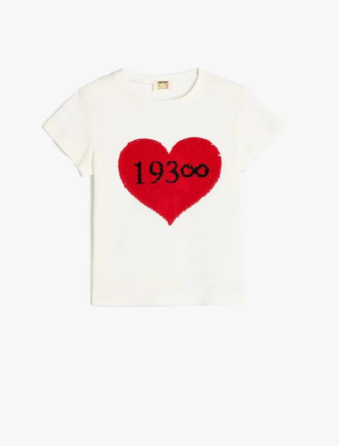 Resim Koton Kız Çocuk T-shirt 5SKG10103AK