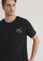 Resim Mavi Baskılı Erkek T-Shirt M066841-900