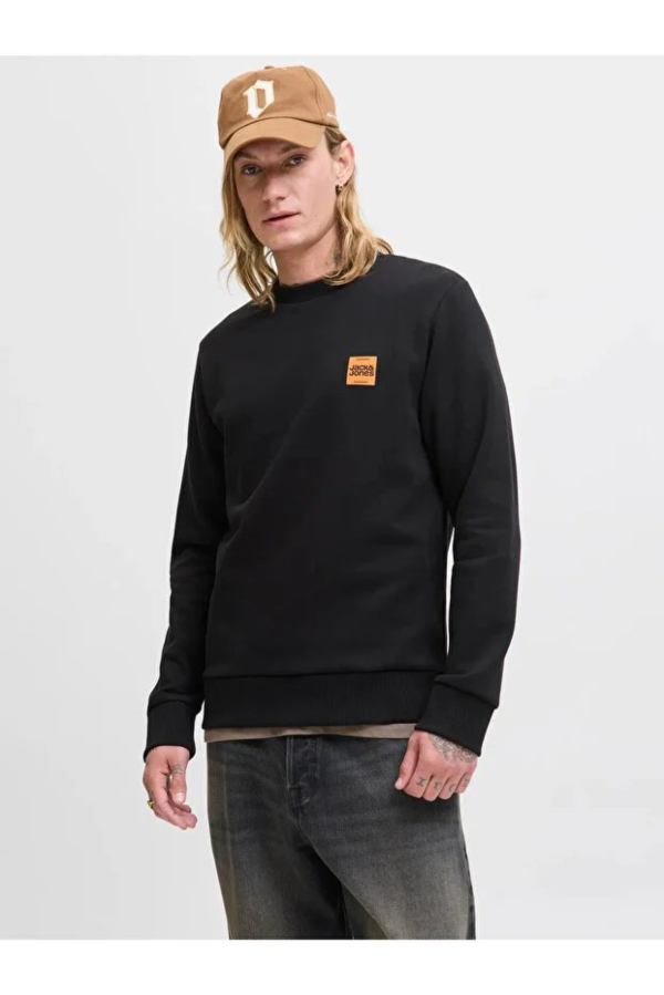 Resim Jack & Jones Jjbrandy Sweat Crew Neck Ln Erkek Sweat 12279256