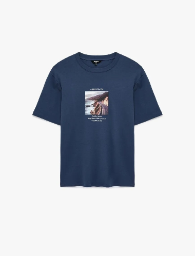 Resim Koton Erkek T-shirt 6SAM10113MK