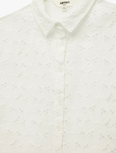 Resim Koton Kız Çocuk T-shirt 6SKG60006AW