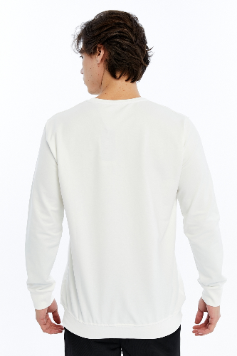 Resim Paul&More Erkek Sweat What Baskı 0 Yaka 2 İp