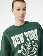 Resim Koton Kadın Sweat 6Wal10138Ik