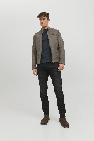Resim Jack & Jones Jjerocky Jacket Noos Erkek Deri Mont Ve Ceket 12147218