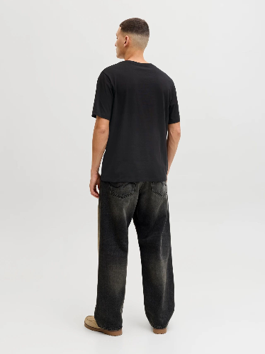 Resim Jack & Jones Jjelogo Tee Ss O-Neck 2 Col Ss26 Sn Erkek T-shirt 12288016