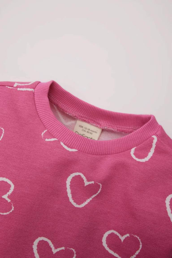 Resim Defacto Kız Bebek  Sweat Takım D8350A5/PN280