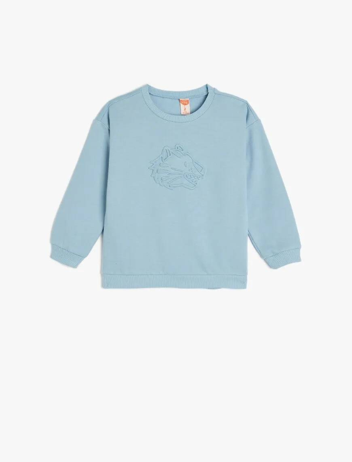 Resim Koton Erkek Bebek Sweat 5SMB10054TK