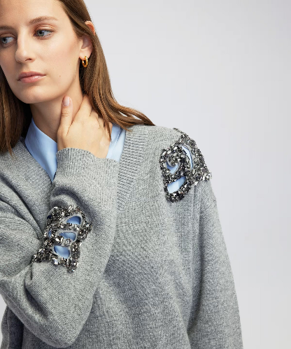 Resim İpekyol Kadın Kazak Iw6250050399