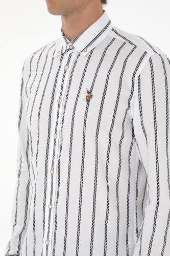 Resim U.S. Polo Assn. Sebastıan025K Erkek Dokuma Gömlek 2234519