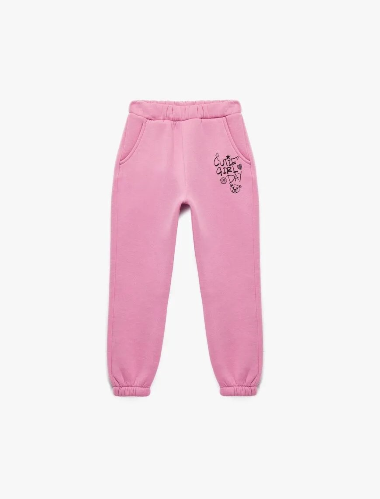 Resim Koton Kız Çocuk Eşofman Alt 6WKG40181AK