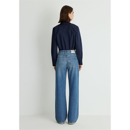 Resim Mavi Malıbu Kadın Jean Pantolon M1010152-87779