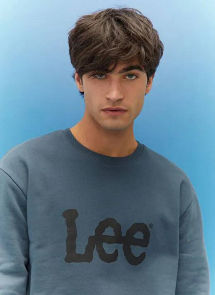 Resim Lee Big Logo Erkek Sweat L80Xtjtg