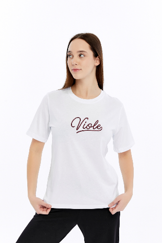 Resim Viole&More Kadın T-shirt 622