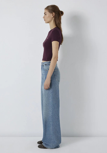 Resim Mavi Kadın T-shirt M1613848-70434