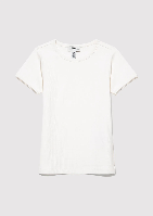 Resim Mavi Basıc Ribana Kız Çocuk T-Shirt M7610260-70057