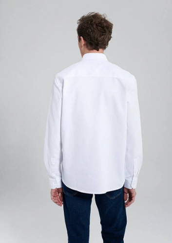 Resim Mavi Erkek Uzun Kol Gömlek M0210944-620