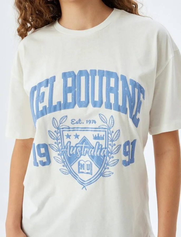 Resim Koton Kadın T-shirt 5SAL10022IK