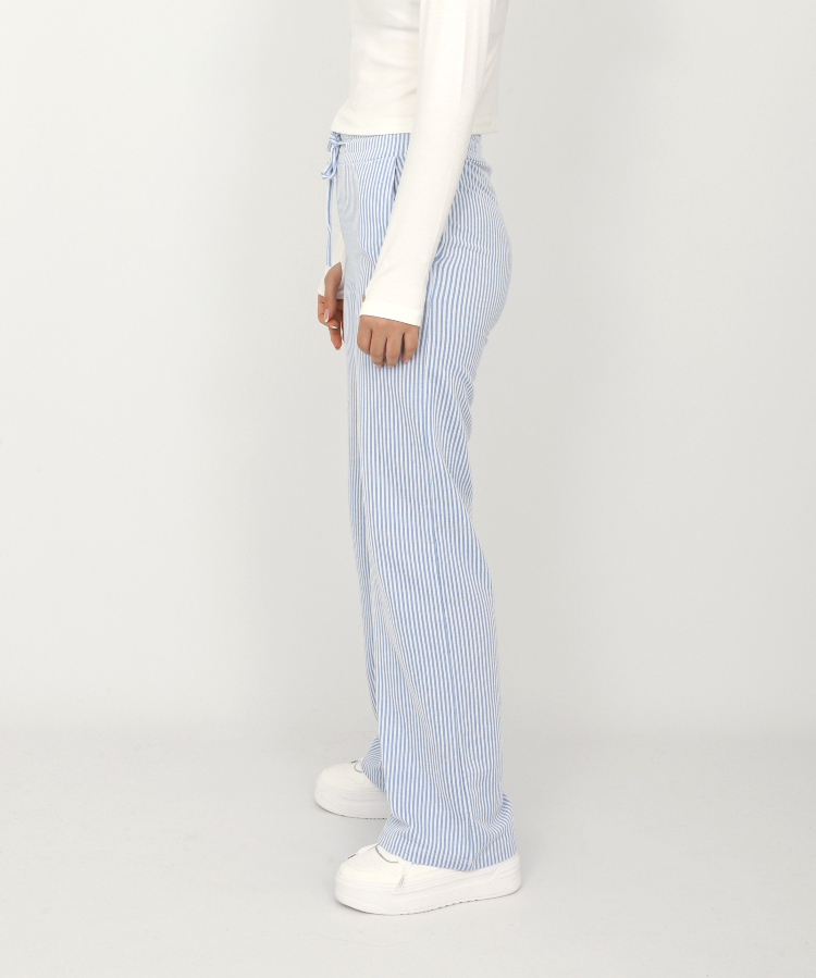 Resim Viole&More Kadın Pantolon 2497 Çizgili