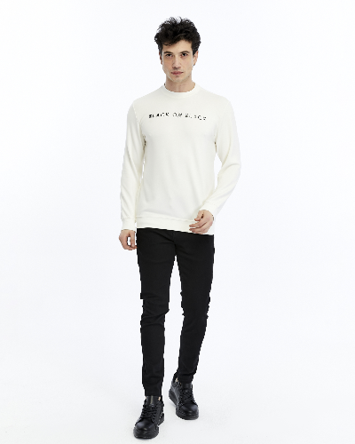 Resim Paul&More O Yaka Erkek Sweat 239 Black