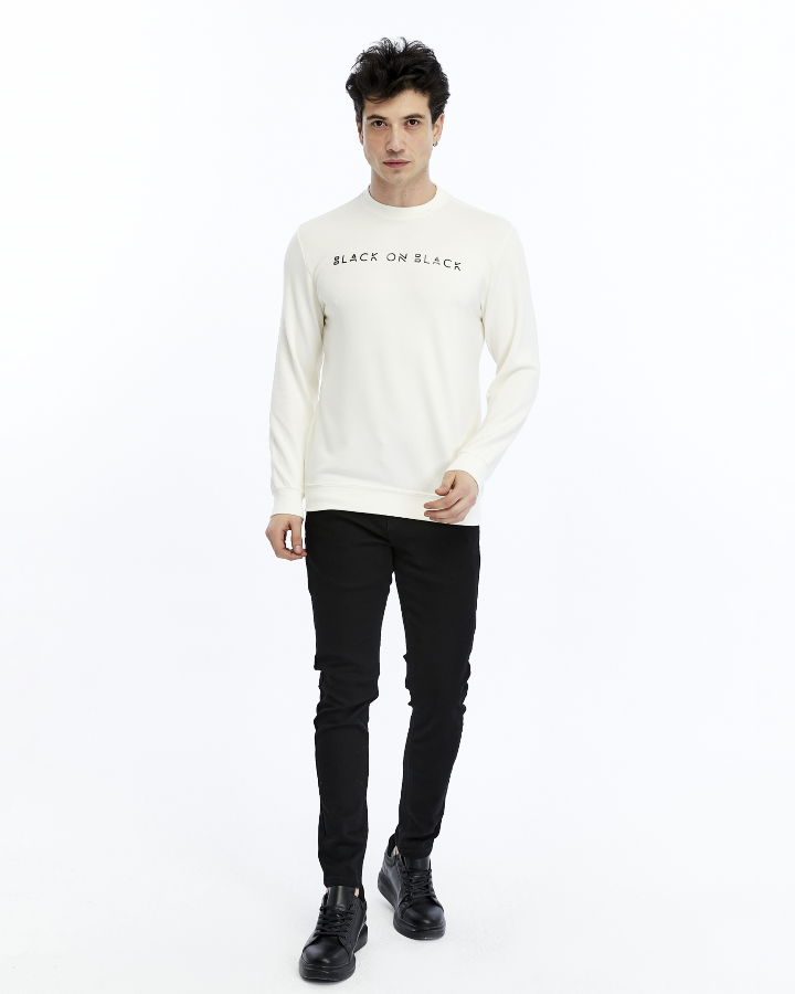 Resim Paul&More O Yaka Erkek Sweat 239 Black