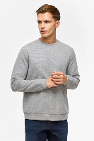 Resim SW2013700005 O Yaka Waffle Erkek Sweat