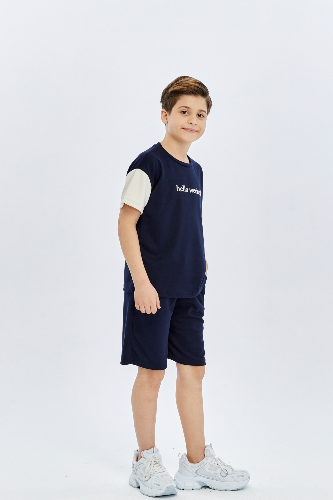 Resim Yenikoza Erkek Çocuk Şort Takım