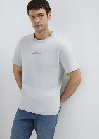 Resim Mavi Erkek T-shirt M0613135-70802