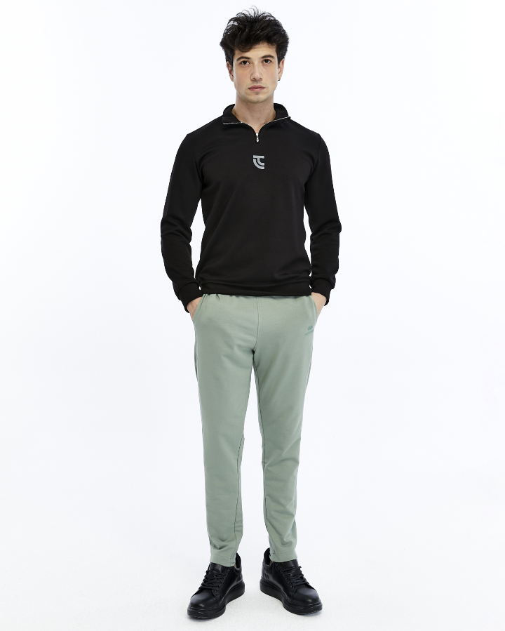 Resim T18ER-82186  Düz Paça  Erkek Eşofman Alt