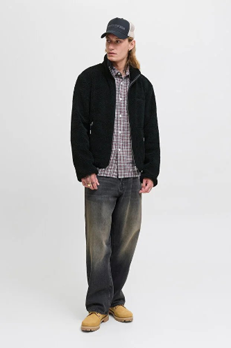 Resim Jack & Jones Jornorrebro Teddy Jacket Sn Erkek Mont 12282890