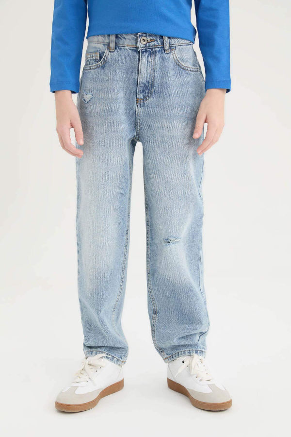 Resim Defacto Erkek Çocuk  Jean Pantolon D7209A8/NM28