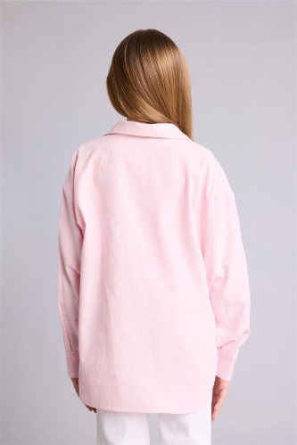 Resim Defacto Kız Çocuk Uzun Kol Gömlek G7382A8/PN693