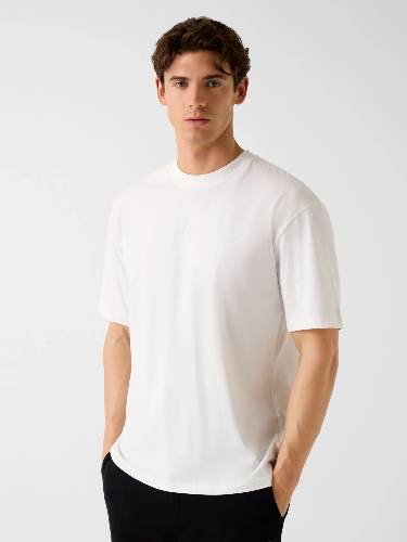 Resim Guess Athleisure  Erkek  T-shirt Z6RI16I3Z14-G018 Gıano Cn Ss T-Shırt