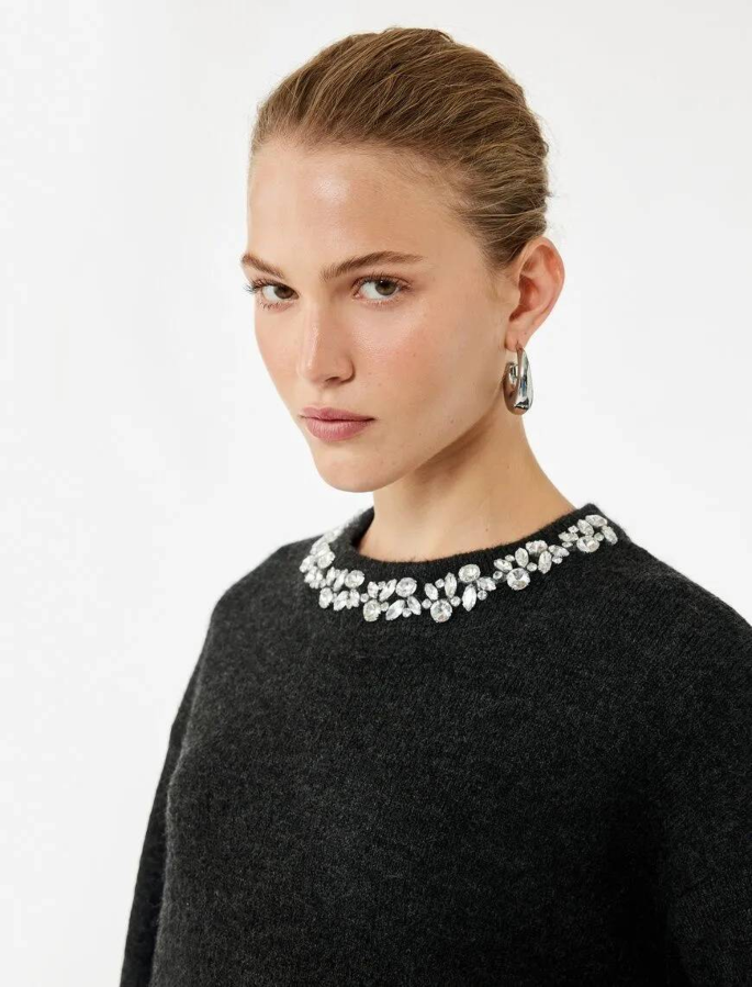 Resim Koton Kadın Kazak 6Wak90145Ht