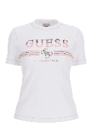 Resim Guess Athleisure  Kadın  T-shirt V6GI07K2968-G011 Sıena Ss Cn T-Shırt
