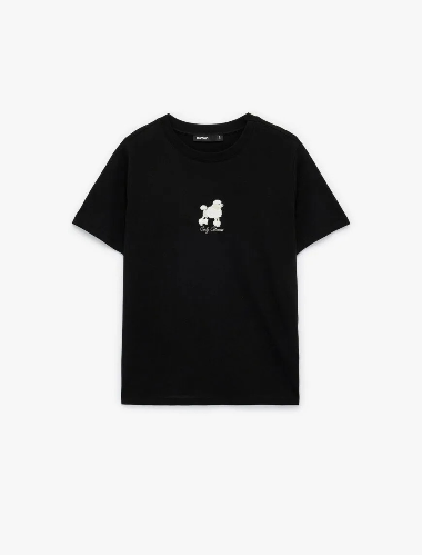 Resim Koton Kadın T-shirt 6SAK50104EK