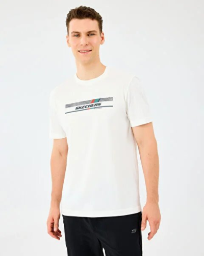 Resim Skechers M Light Fabric Erkek T-shirt S2520114-3855