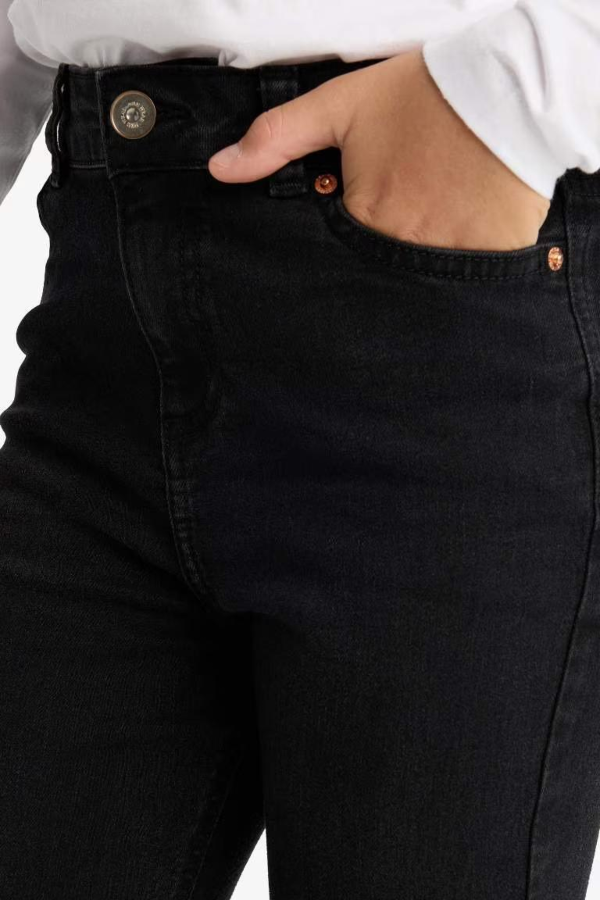 Resim Defacto Kız Çocuk  Jean Pantolon E6183A8/BK27