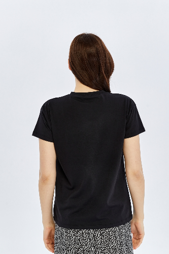 Resim Viole&More Kadın T-Shirt Yk21 California Baskılı